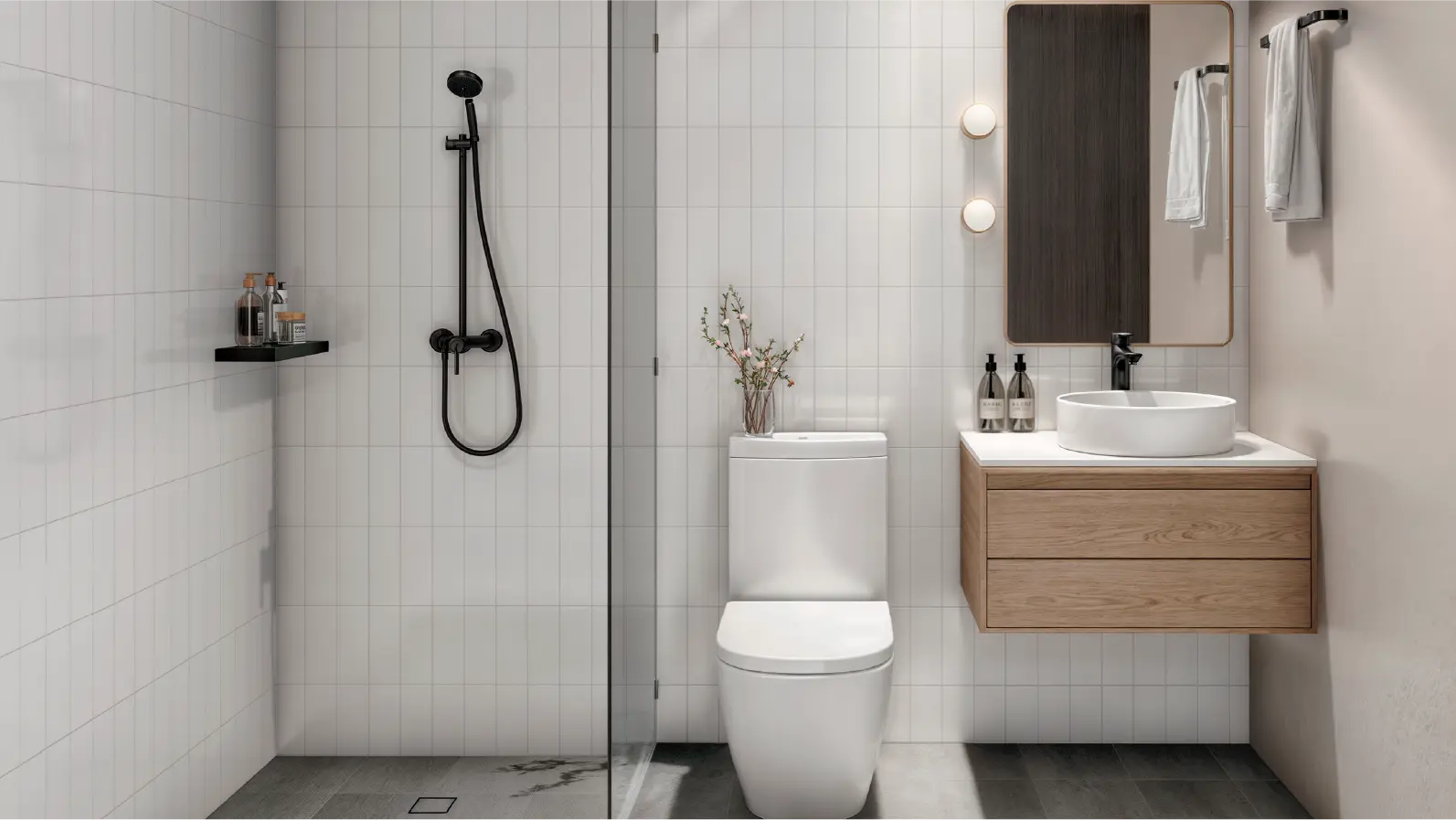baño tipo